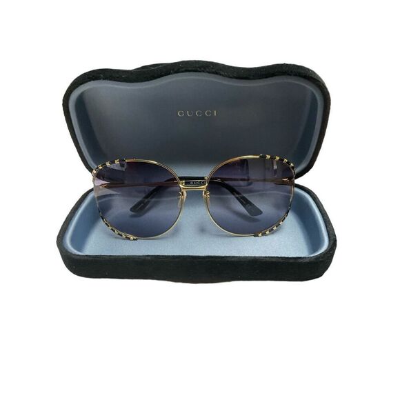 Gucci Sunglasses NEW Oversized GG0595S 005 Never Worn - Picture 5 of 10